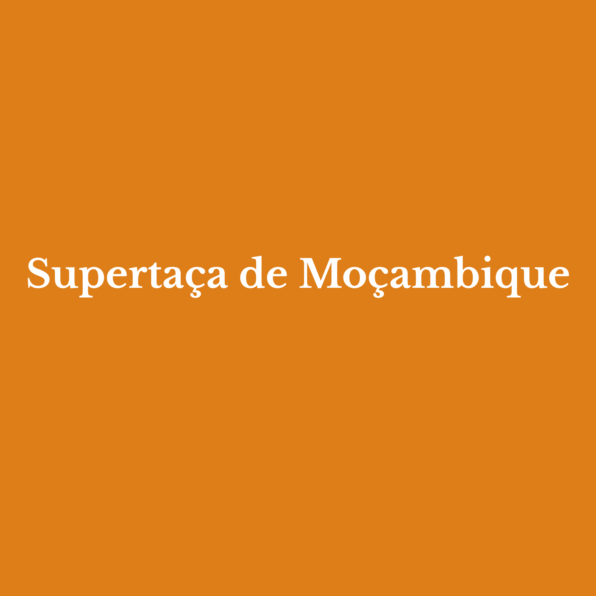 Logótipo oficial de Supertaça de Moçambique